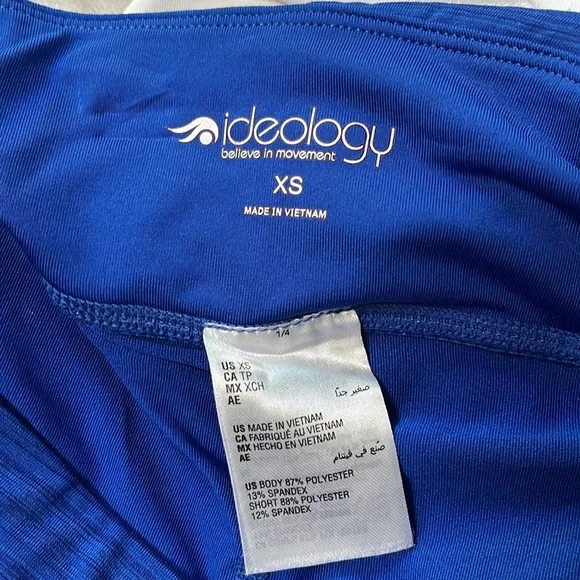 Ideology Skorts Blue and White Ruffled Resort Wear - Lot of 2 - Picture 3 of 4